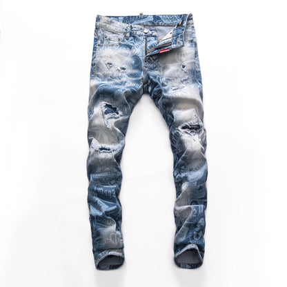 SOLO-DSQ2 Blue Vintage Jeans