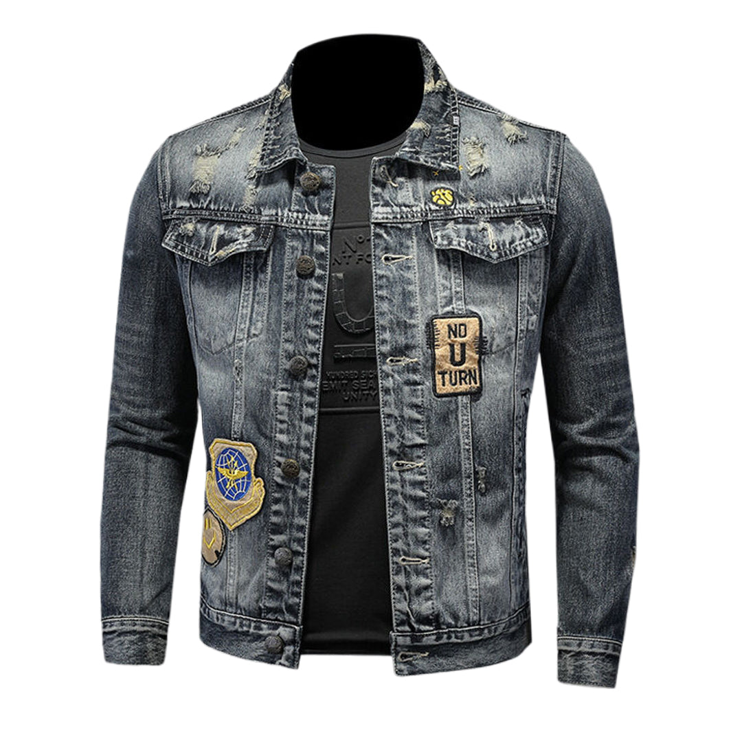 SOLO-DSQ2 24ss Blue Denim Jacket