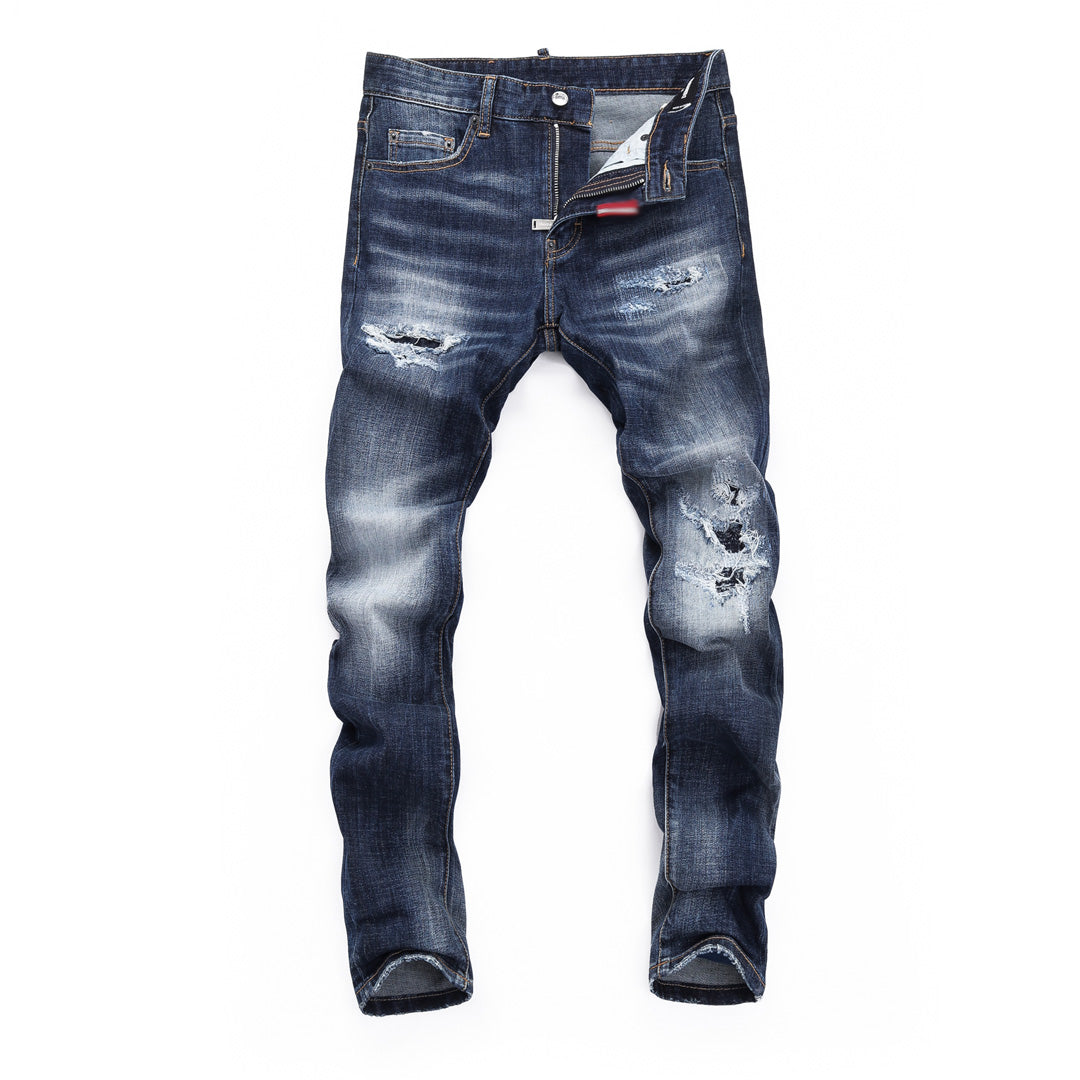 SOLO-DSQ2 2025ss Ripped Jeans