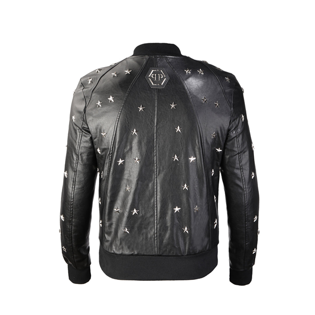 SOLO-Philpp Black Cowhide jacket