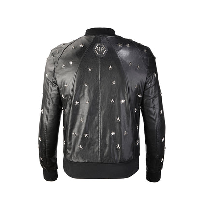 SOLO-Philpp Black Cowhide jacket