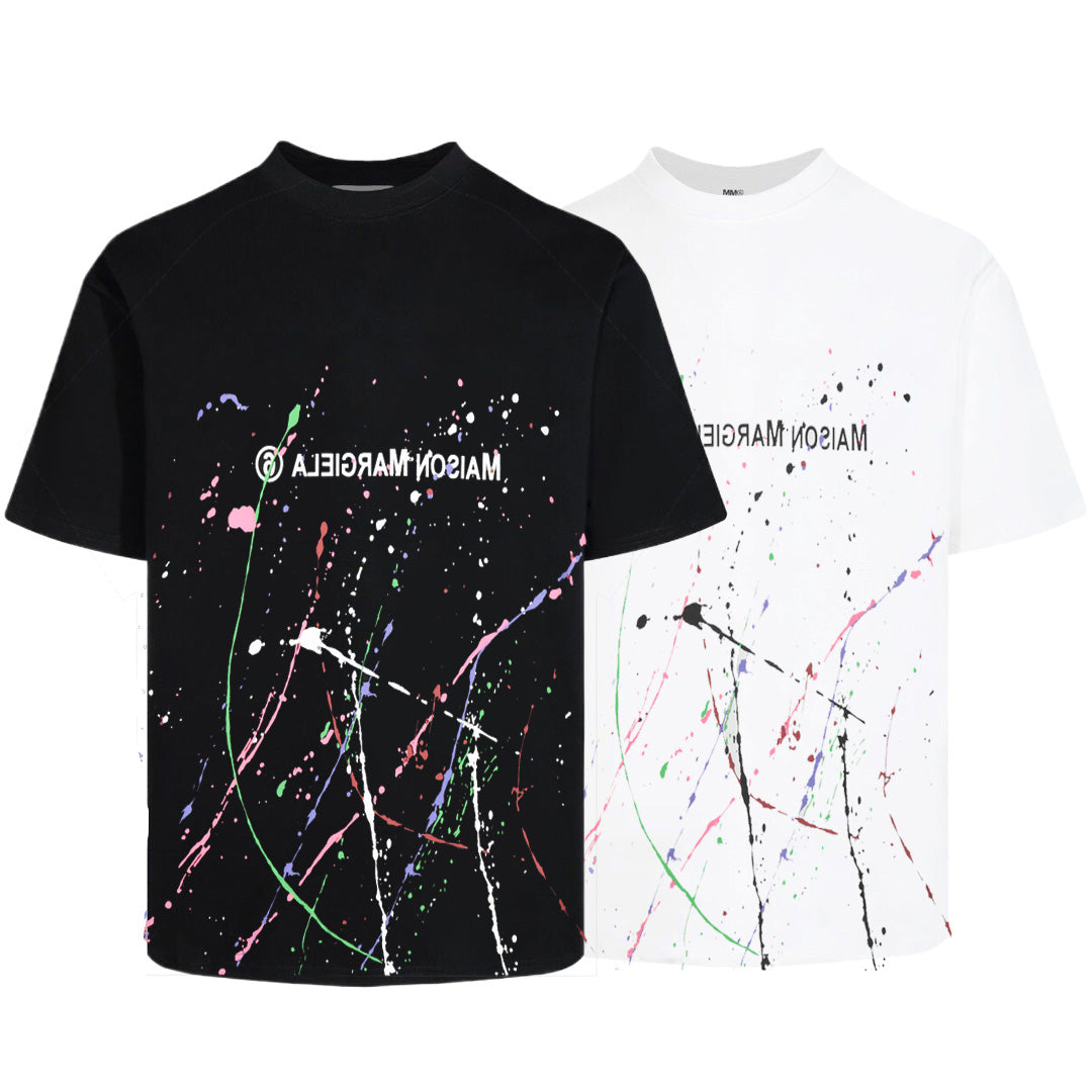 SOLO-Maison Margiela Creative Graffiti Digital T-Shirt