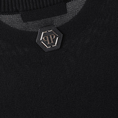 SOLO-Philpp black Fleece Sweatshirt