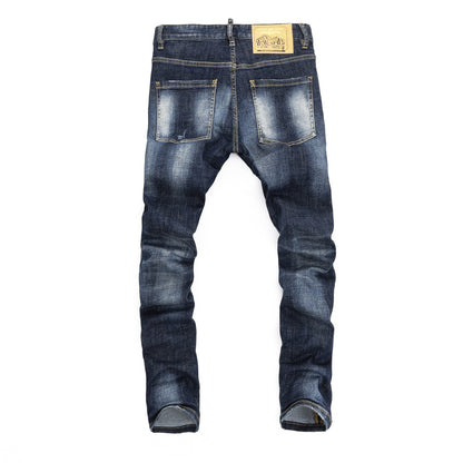 SOLO-DSQ2 2024ss Ripped Jeans