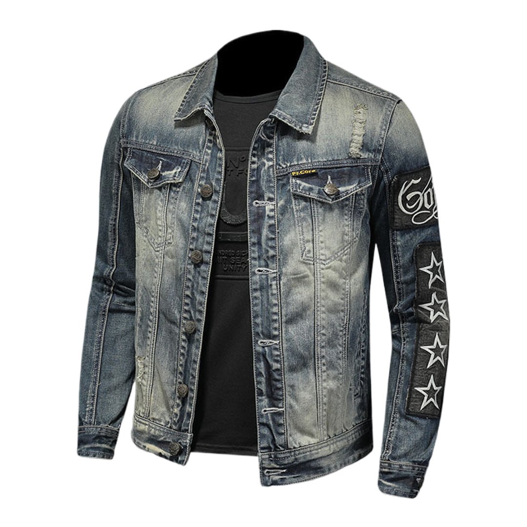 SOLO-DSQ2 Blue Denim Jacket