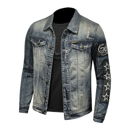 SOLO-DSQ2 Blue Denim Jacket