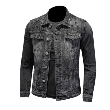 SOLO-DSQ2 24ss Black Denim Jacket