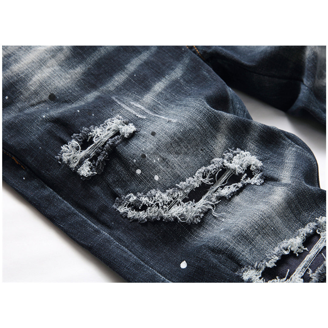 SOLO-DSQ2 embroidery Jeans