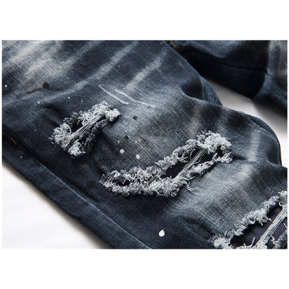 SOLO-DSQ2 embroidery Jeans