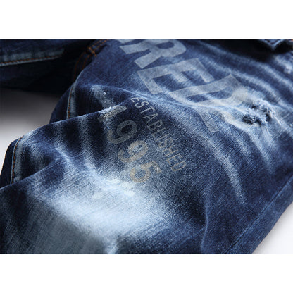 SOLO-DSQ2 2024ss printing Jeans