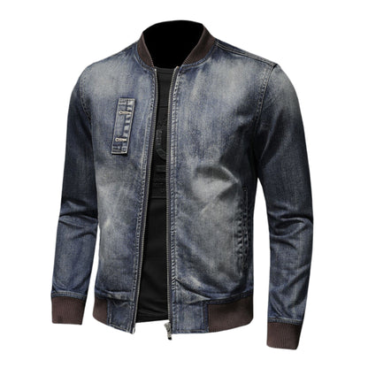 SOLO-DSQ2 Distressed Denim Jacket