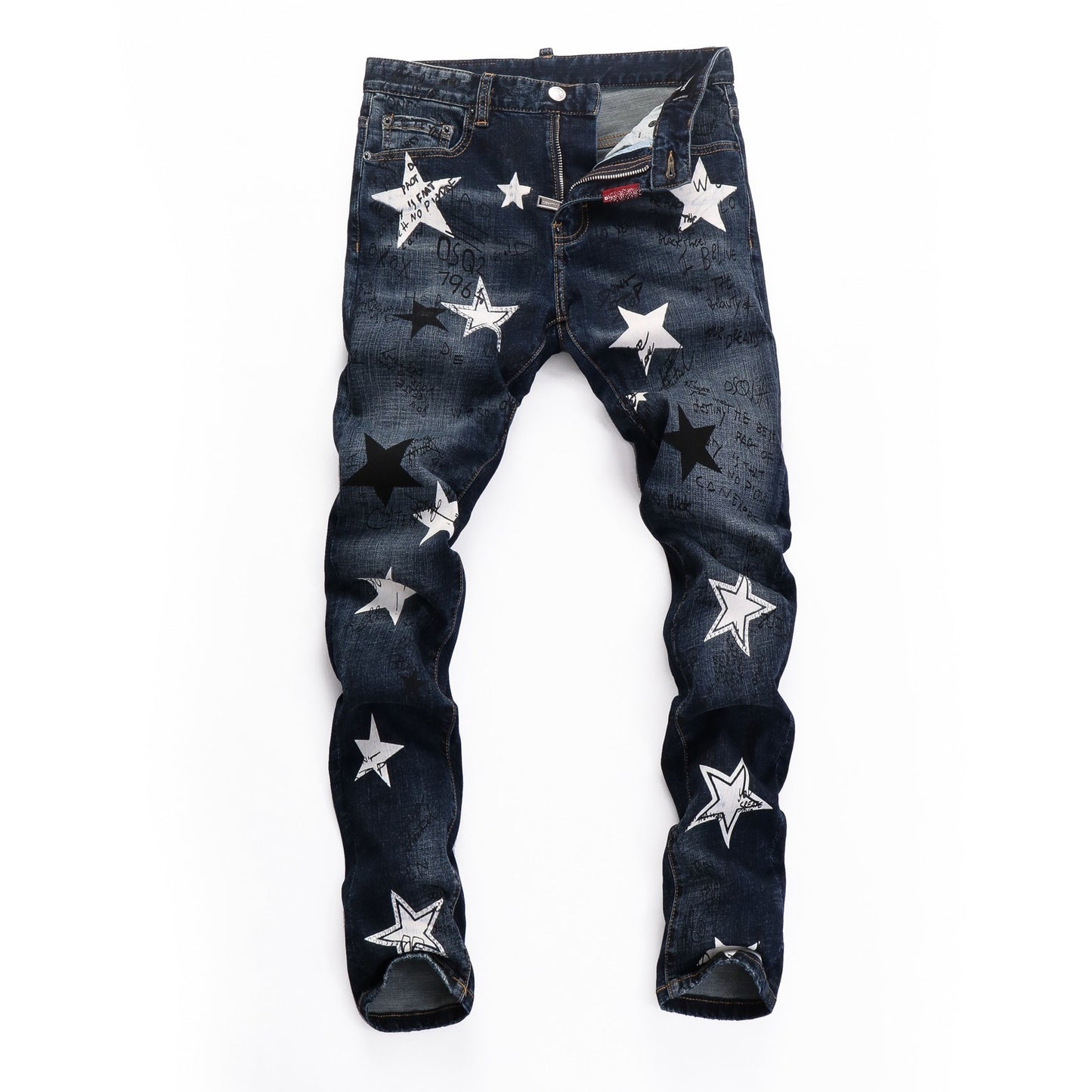 SOLO-DSQ2 Stretch Star Skinny Jeans