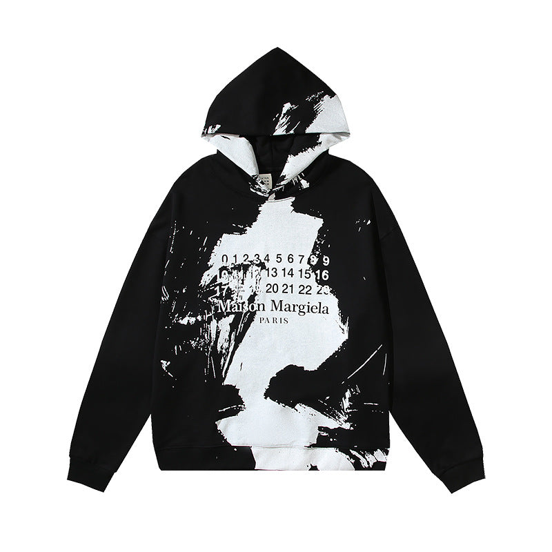 SOLO-Maison Margiela 2024ss Splash Ink Hoodie