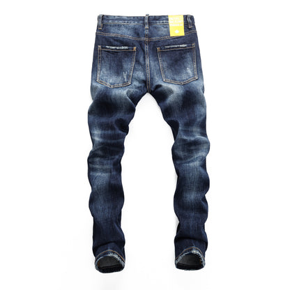 SOLO-DSQ2 2025ss Ripped Jeans