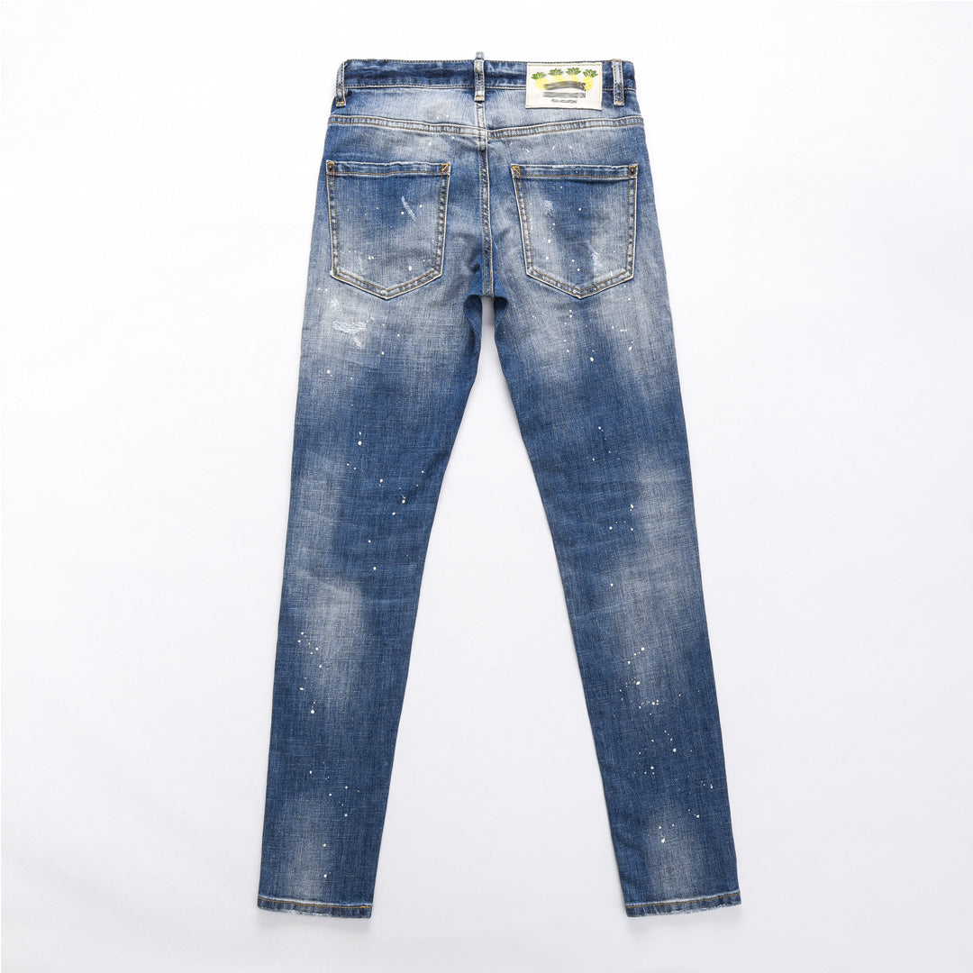 SOLO-DSQ2 2025ss Blue Jeans