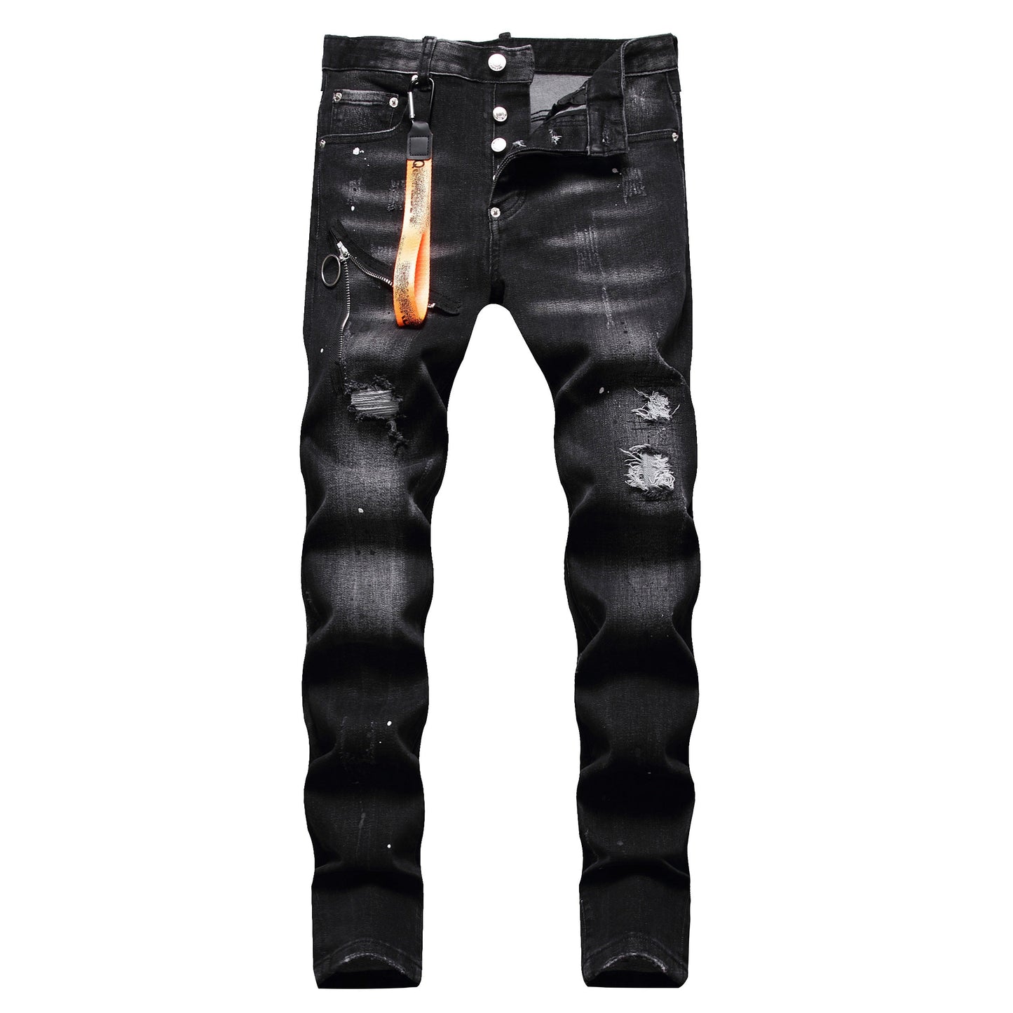 SOLO-DSQ2 Cowboy feet Jeans