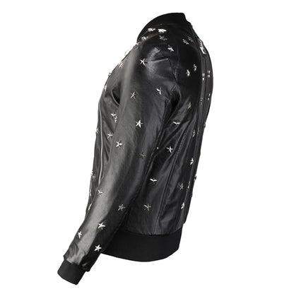 SOLO-Philpp Black Cowhide jacket