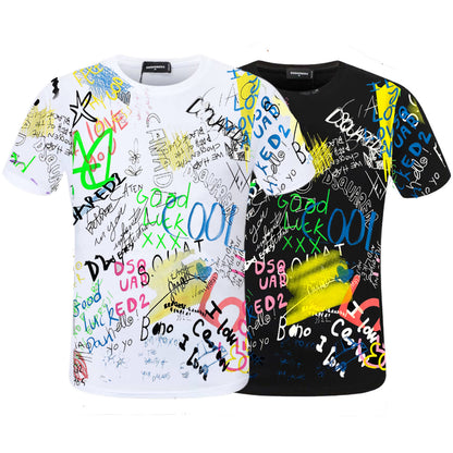 SOLO-D2 2024SS Graffiti T-shirt