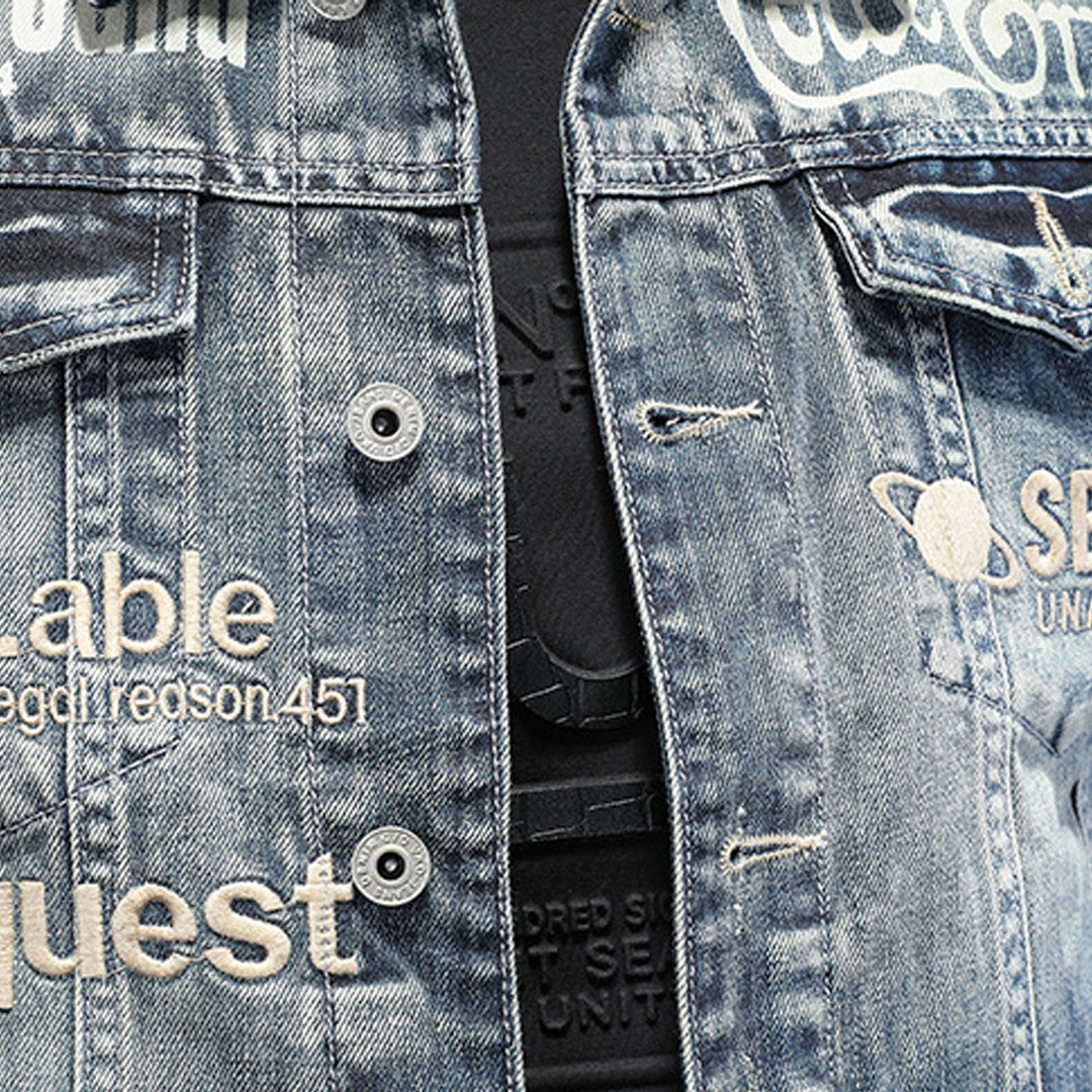 SOLO-DSQ2 24ss Blue Denim Jacket