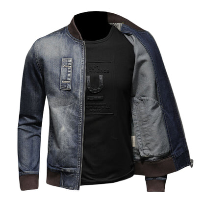 SOLO-DSQ2 Distressed Denim Jacket