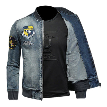 SOLO-DSQ2 Distressed Denim Jacket