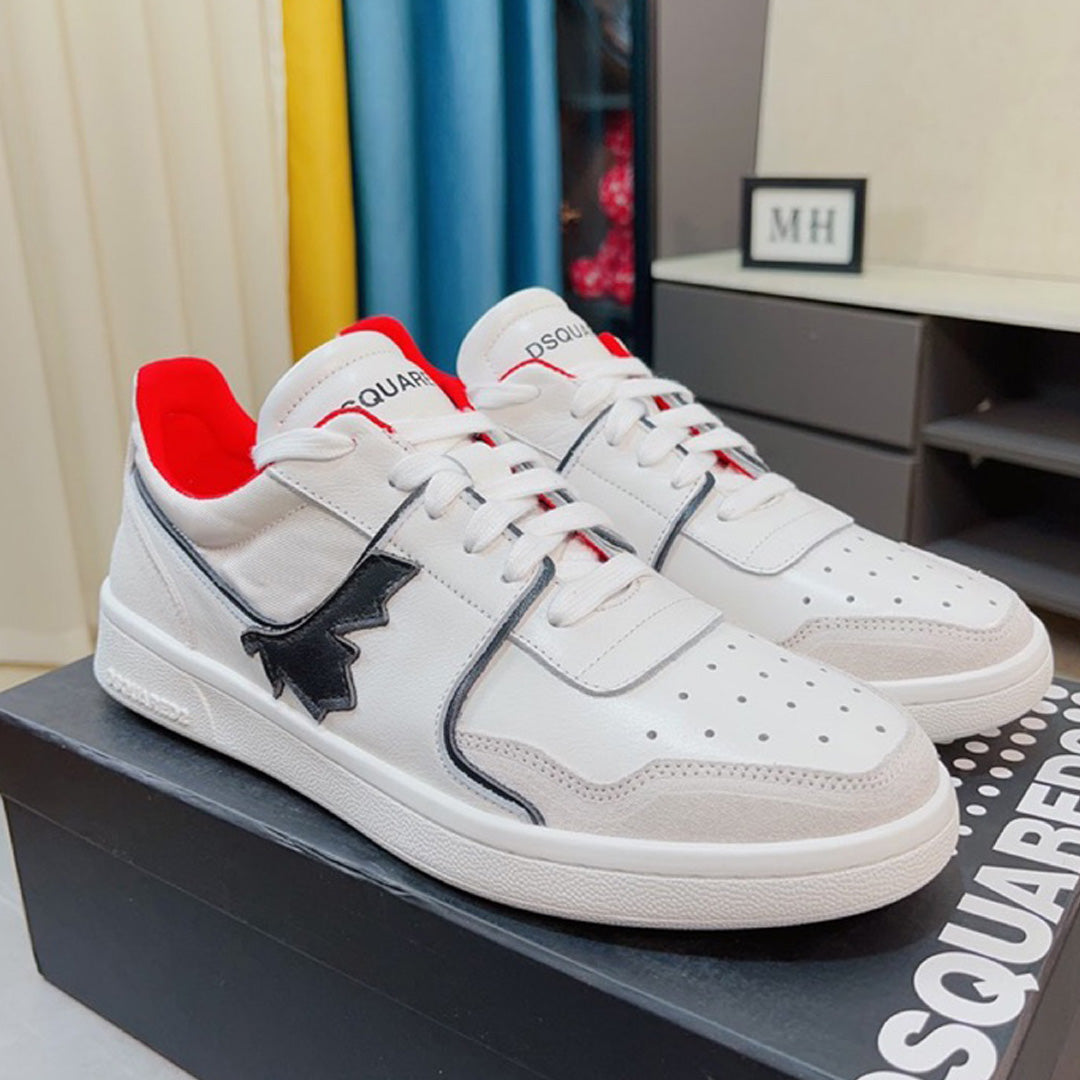 SOLO-DSQ2 2025ss Leather sneakers