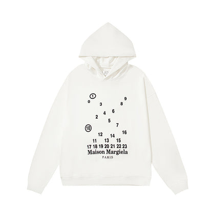 SOLO-Maison Margiela 2024ss Number Hoodie