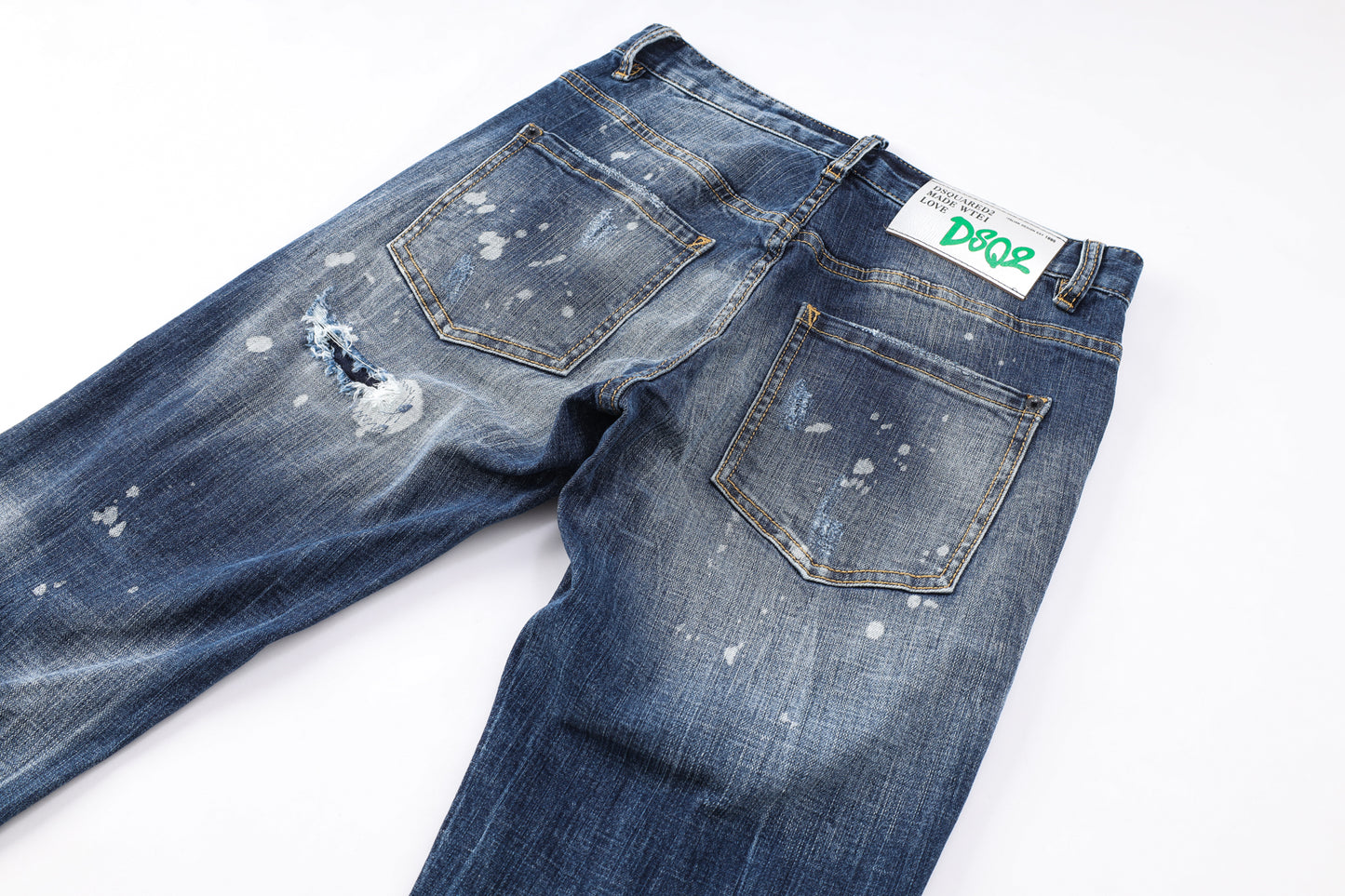 SOLO-DSQ2 2025ss Blue Jeans