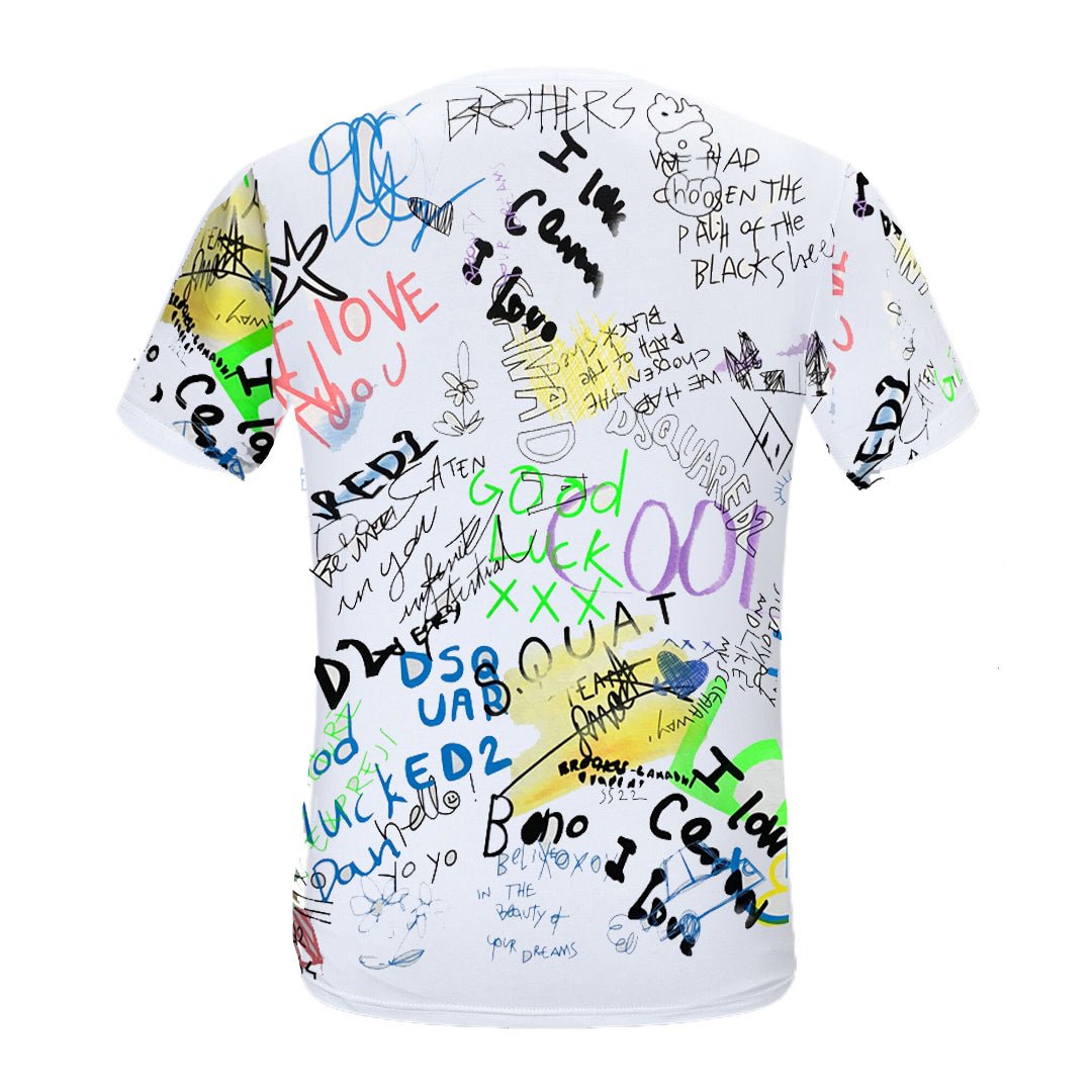 SOLO-D2 2024SS Graffiti T-shirt