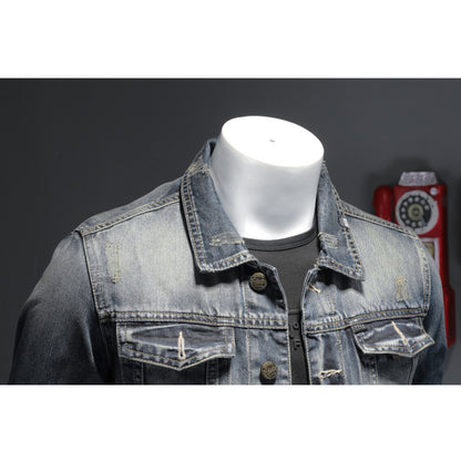 SOLO-DSQ2 2024ss Blue Denim Jacket