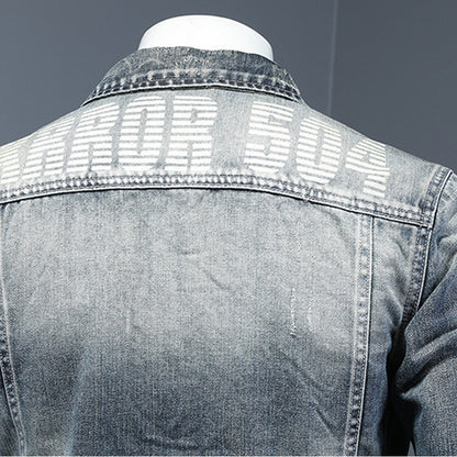 SOLO-DSQ2 24ss Blue Denim Jacket