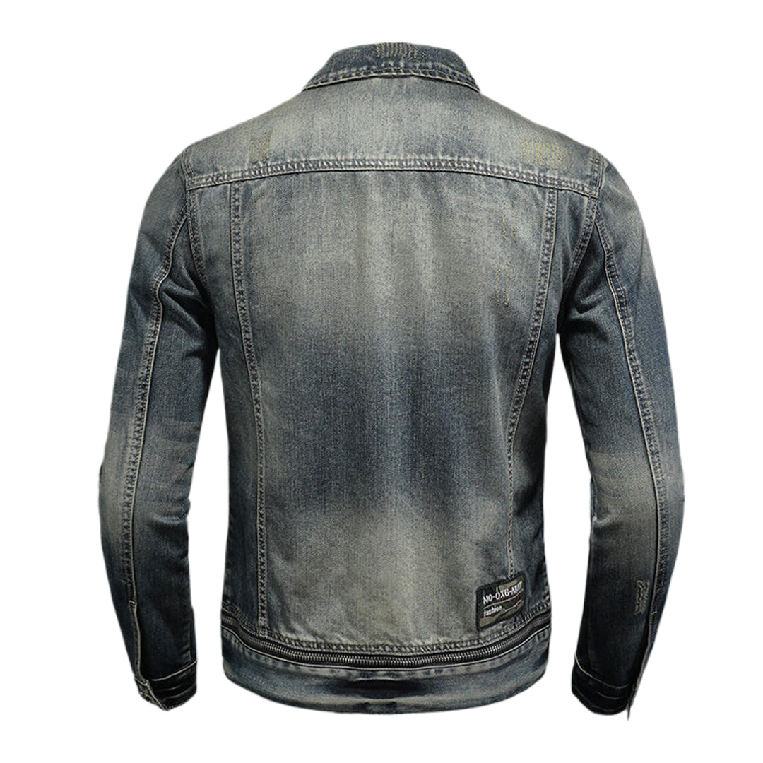 SOLO-DSQ2 2024ss Blue Denim Jacket