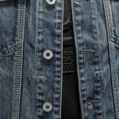 SOLO-DSQ2 24ss Denim Vest coat