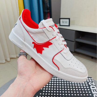 SOLO-DSQ2 2025ss Leather sneakers