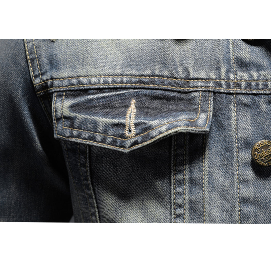 SOLO-DSQ2 2024ss Blue Denim Jacket