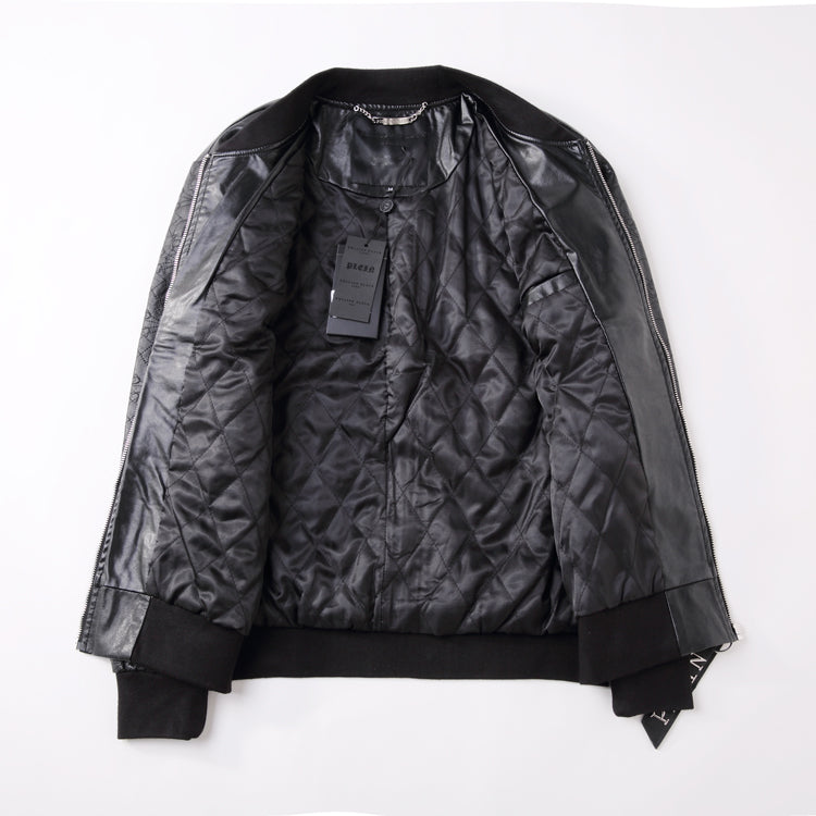 SOLO-Philpp 24SS Black Cowhide baadjie