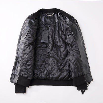 SOLO-Philpp 24SS Black Cowhide baadjie