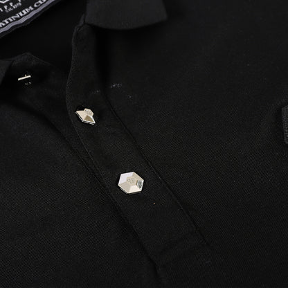 SOLO-Philpp 2024ss Black POLO shirt