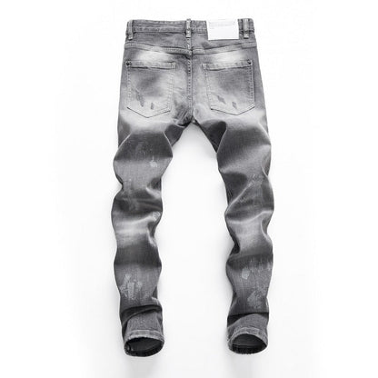 SOLO-DSQ2 Washed furious gray Jeans