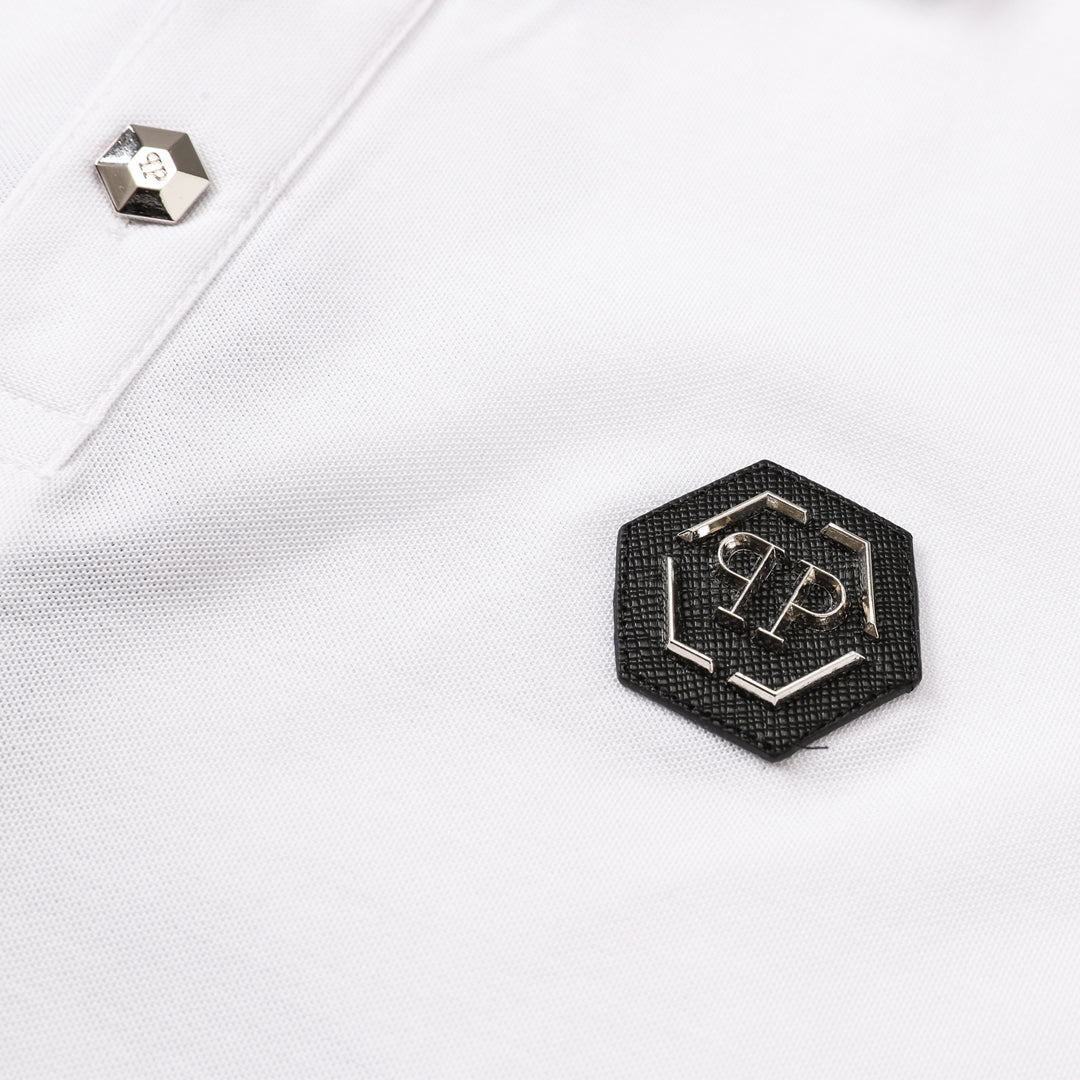 SOLO-Philpp 2024ss White POLO shirt