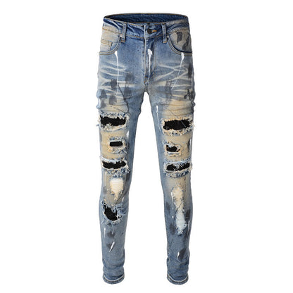 SOLO-DSQ2 Spray paint 24ss Jeans