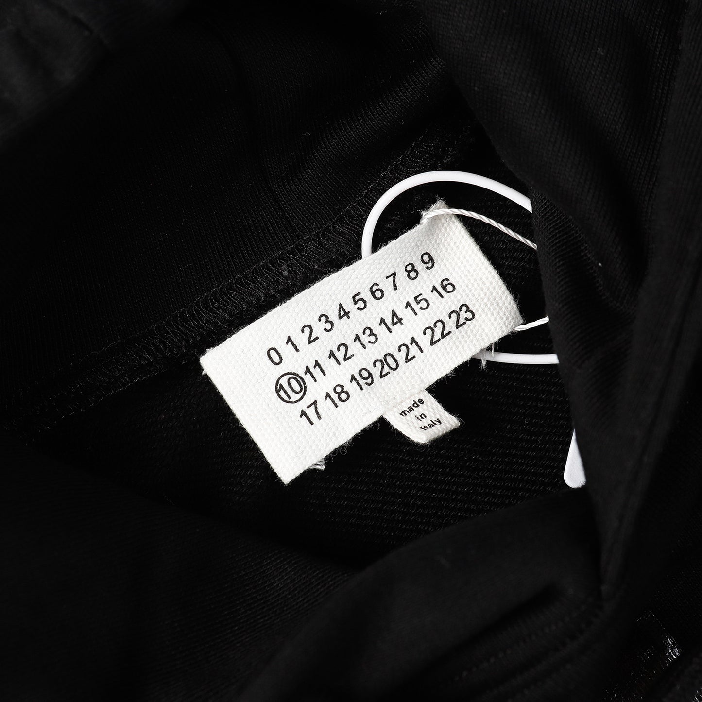 SOLO-Maison Margiela 24ss Black Hoodie