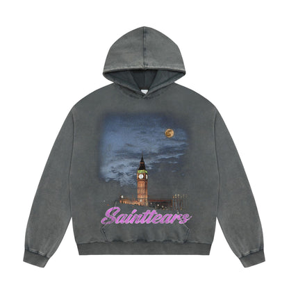 SOLO-Saint Michael 2024ss Print Hoodie