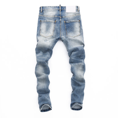 SOLO-DSQ2 2024ss Ripped Jeans