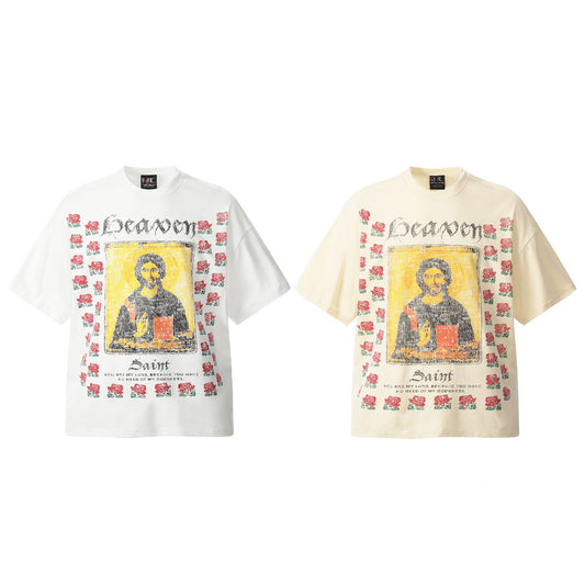 SOLO-Saint Michael 24ss Print T-shirt