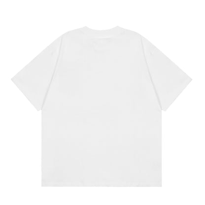 SOLO-Maison Margiela Cross banner printing T-shirt