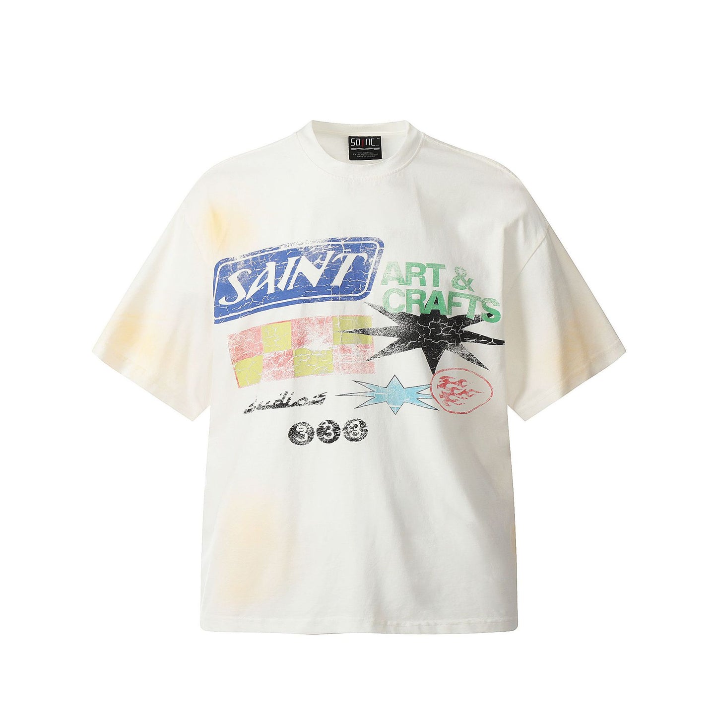 SOLO-Saint Michael 24SS Graffiti T-shirt