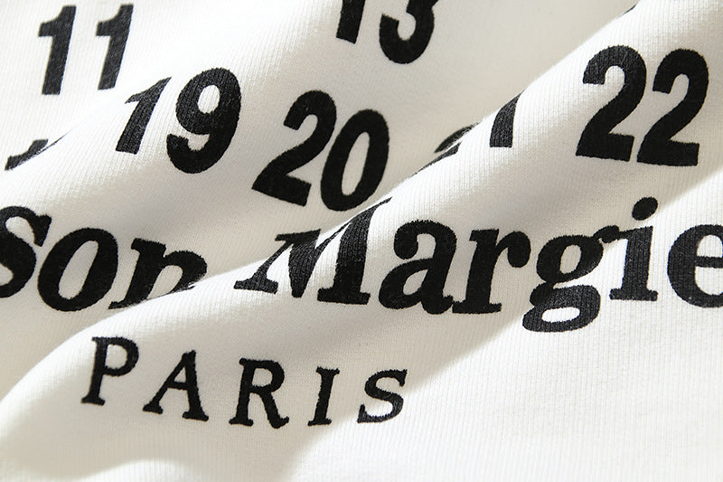 SOLO-Maison Margiela 2024ss Number Hoodie