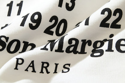 SOLO-Maison Margiela 2024ss Number Hoodie