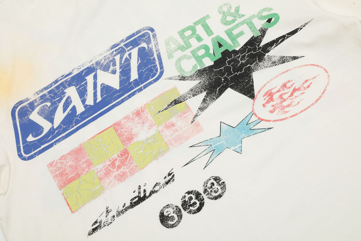 SOLO-Saint Michael 24SS Graffiti T-shirt